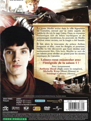 Coffret DVD série Merlin, saison 1